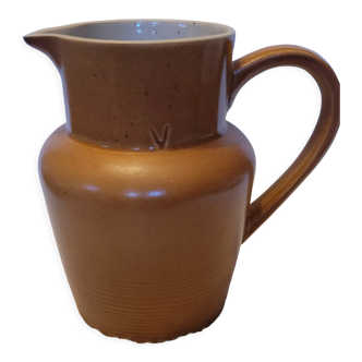 Vintage stoneware pitcher 1 litre