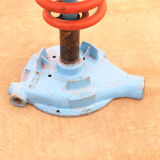 Vintage eastern bloc industrial stool, 1970s, czechoslovakia