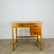 1950s wooden desk reconstruction, vintage