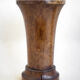 Paire de vases bois vintage