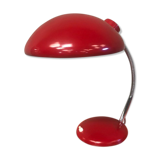 Vintage metal red lamp 1960