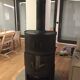 Vintage cast iron wood stove from the brand SCAN production
