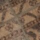 Vintage Turkish Oushak Rug Handwoven 40x711 cm