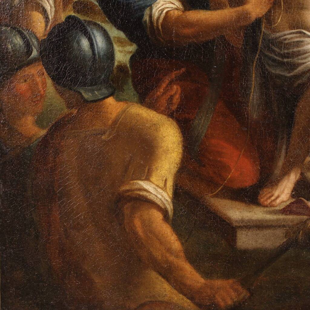 Great 17th century religious painting, Saint Sebastian