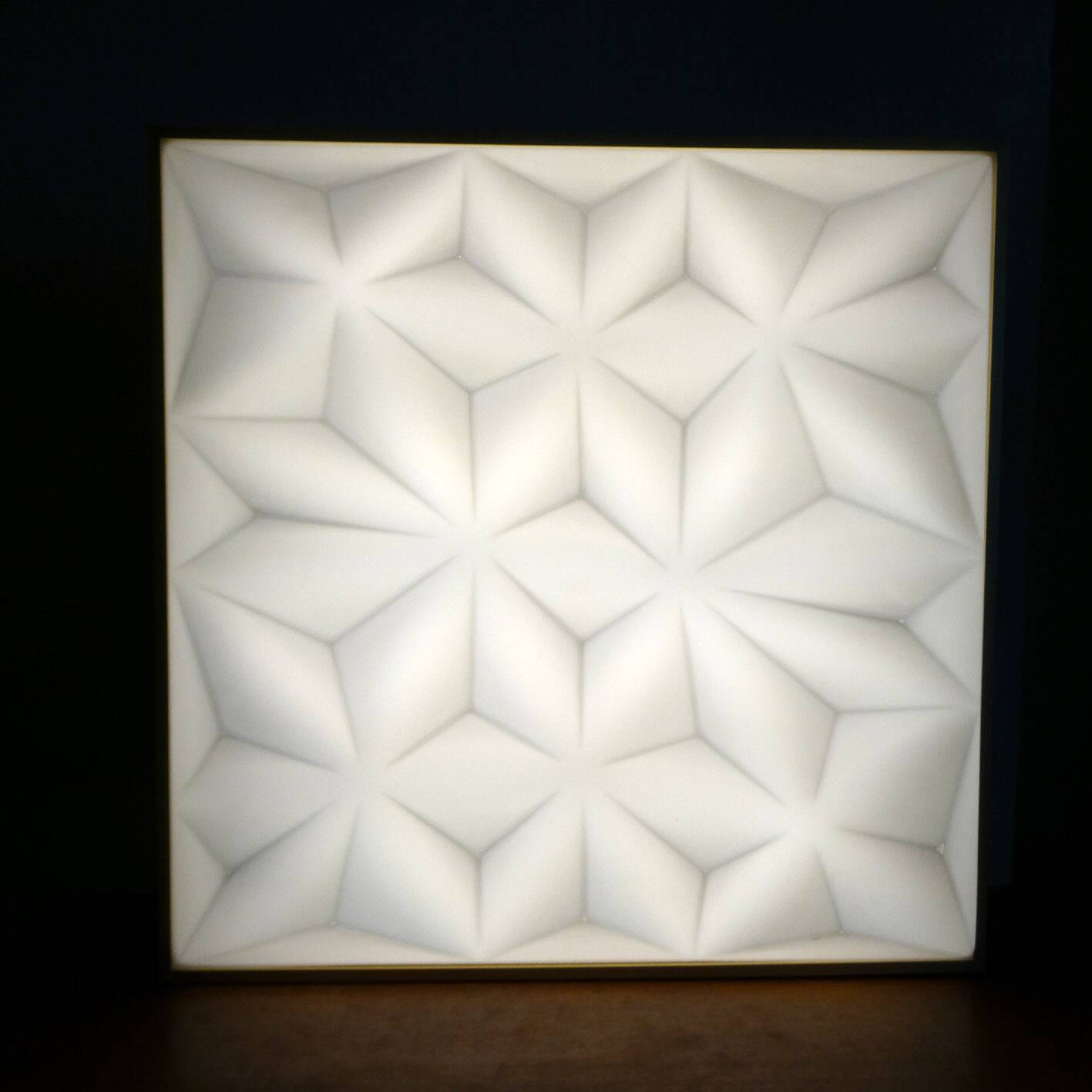 large methacrylate lamp, 1970