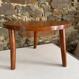 Wooden tripod side table