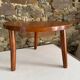 Wooden tripod side table