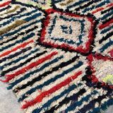 Azilal colorful Moroccan rug - 140 x 95 cm.