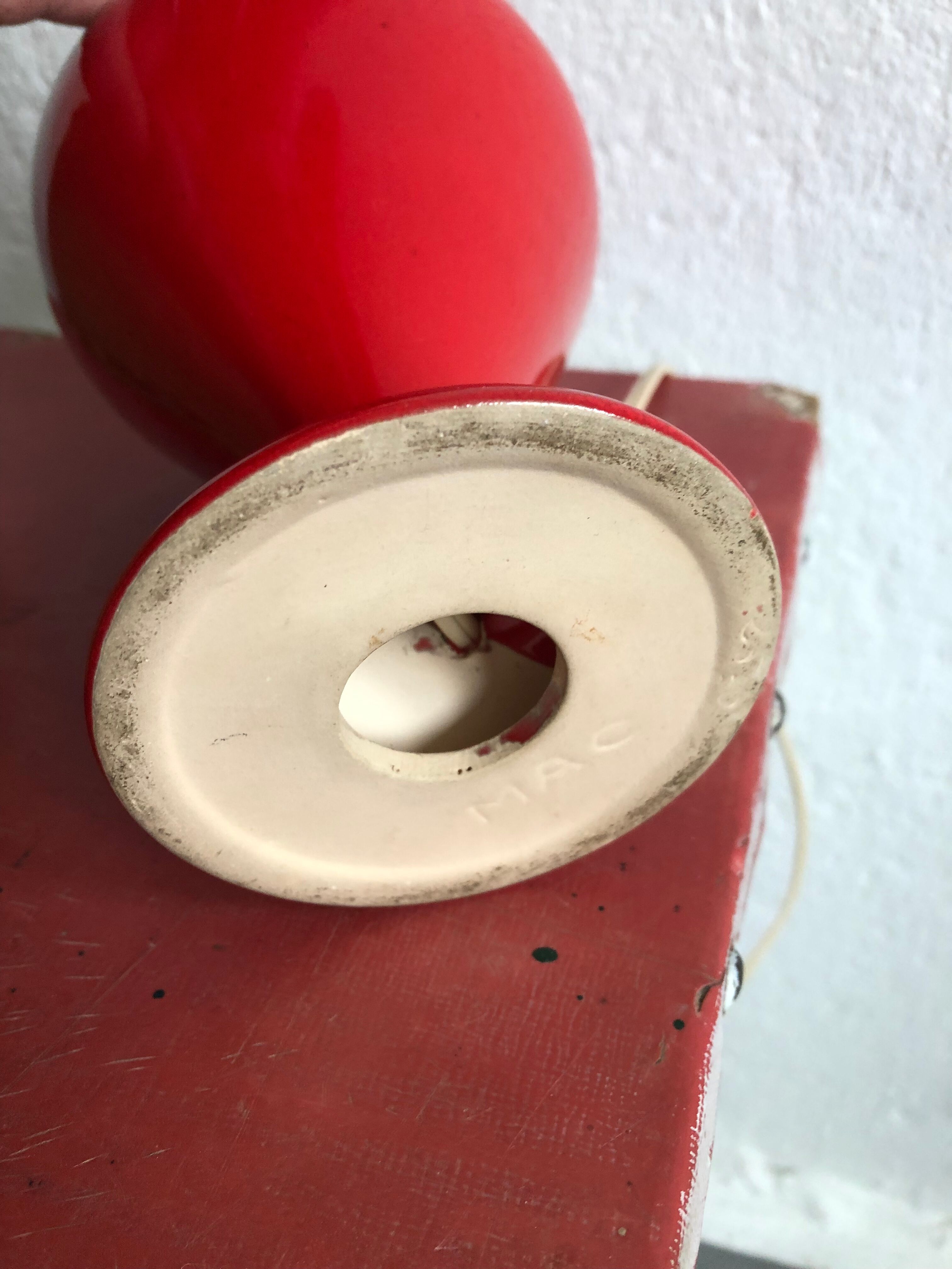 Vintage ceramic lamp