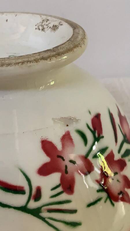 Old Sarreguemines bowl