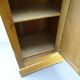 Table de chevet vintage en bois de merisier