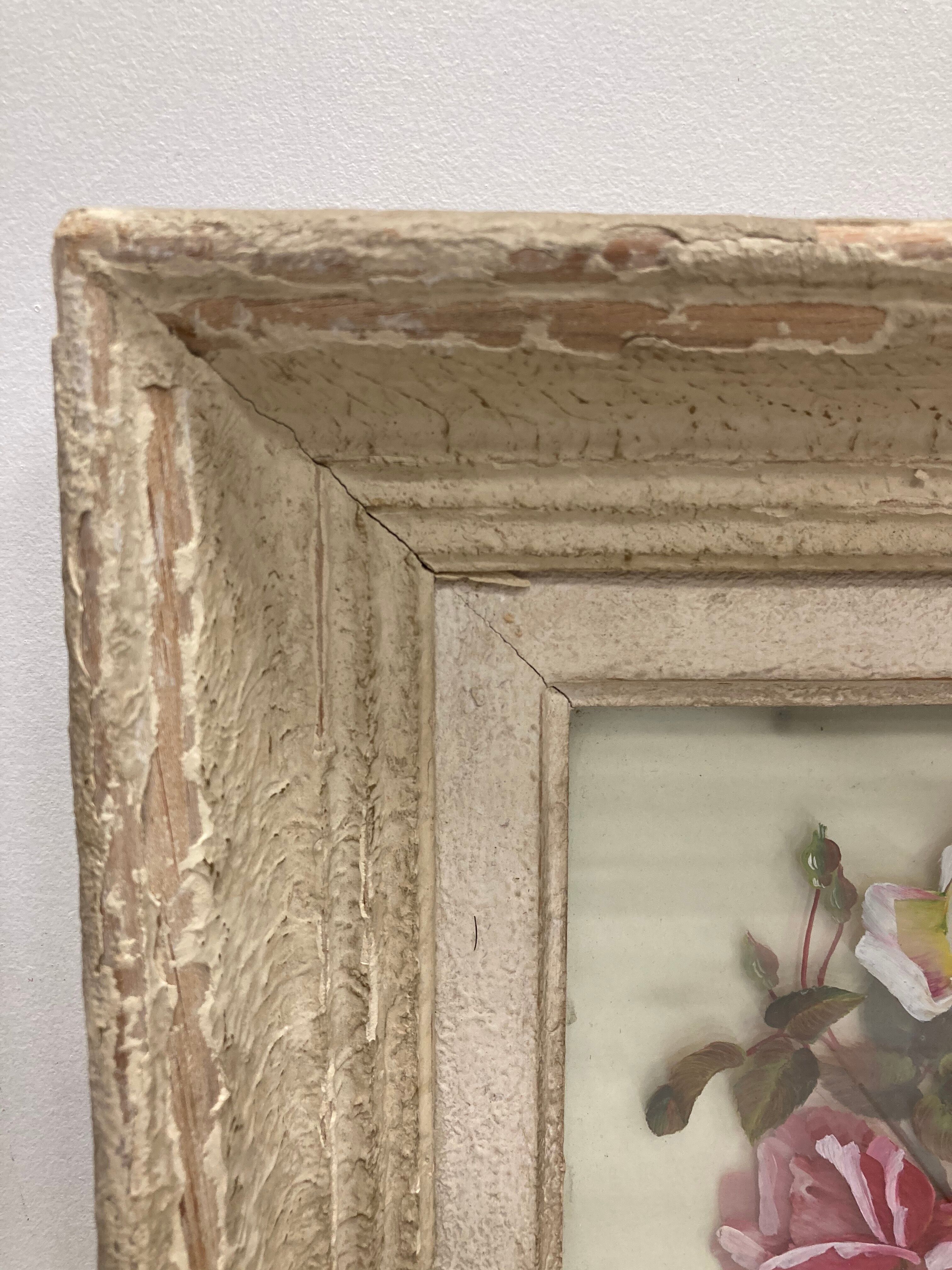 Vintage rose painting