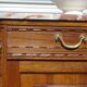 Art Deco walnut sideboard with marble top