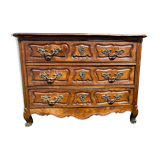 Commode in cherry tree of louis XV - eighteenth century