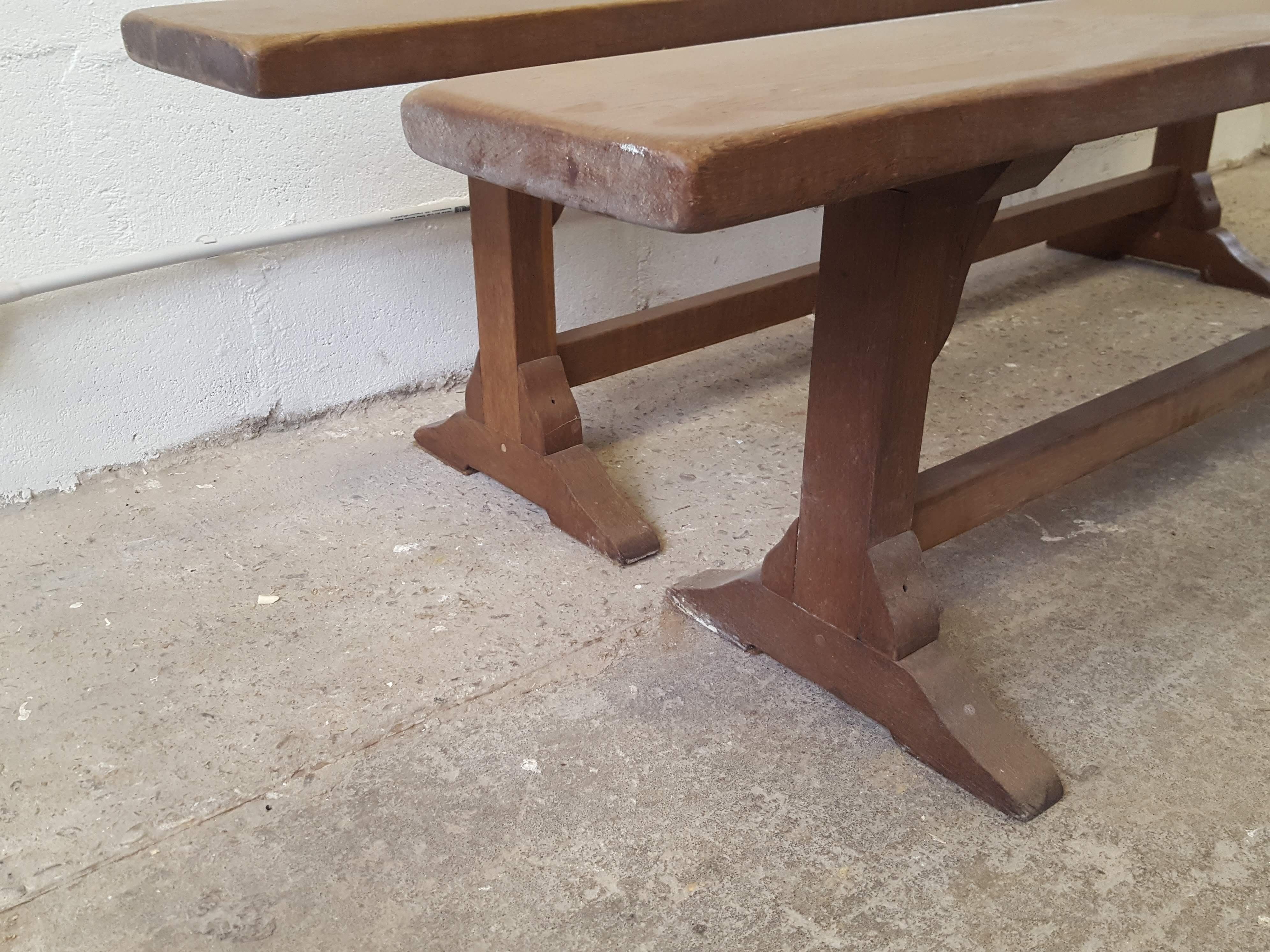 Pair of benches