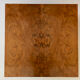 Square coffee table in elm magnifying glass 70s