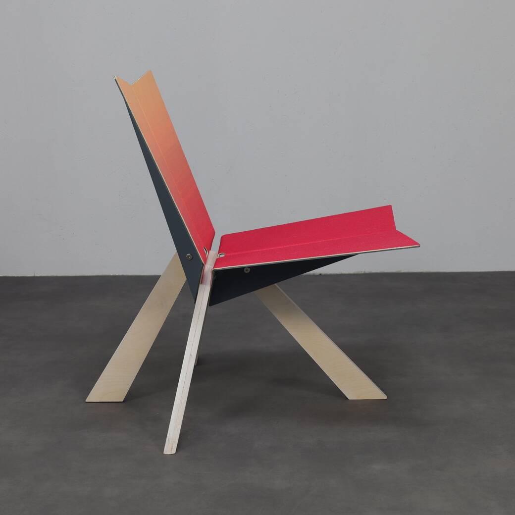 Fauteuil lounge « Farfalla » de Frans Willigers, Pays-Bas, 2018