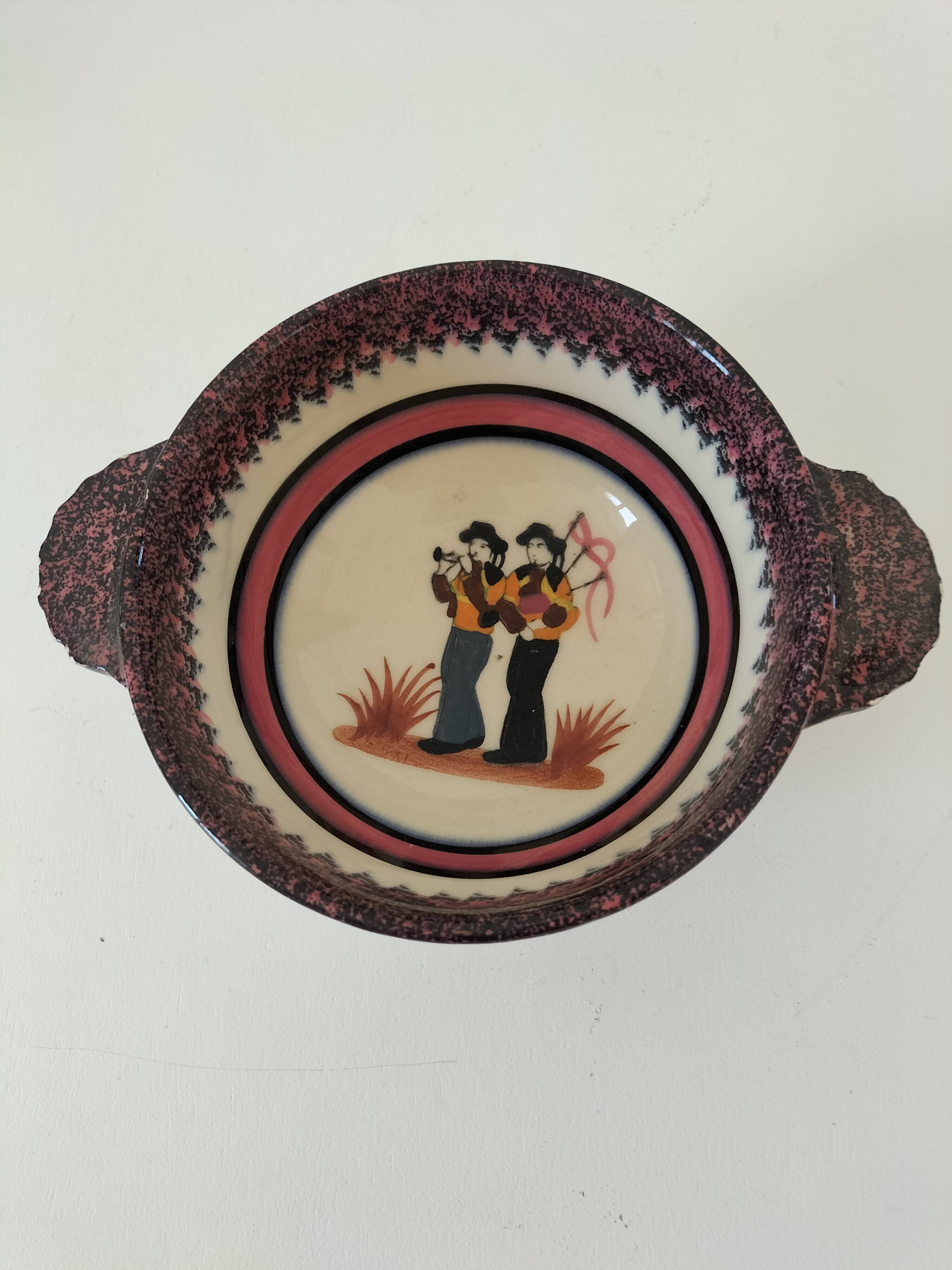 Henriot Quimper ear bowl