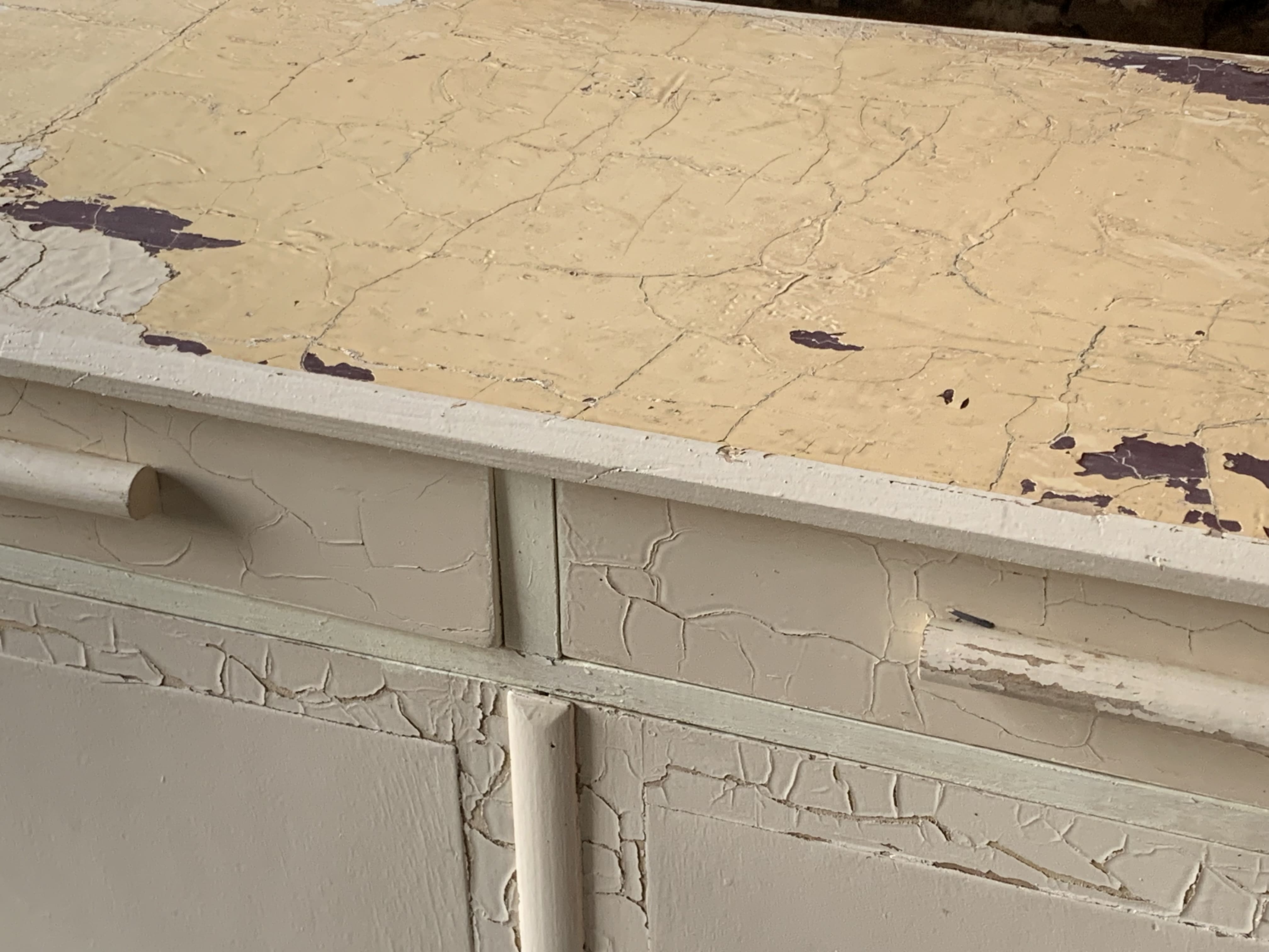 Buffet with elephant feet