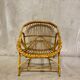 Rattan armchair