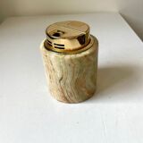 Vintage sarome  japan table lighter in  marble