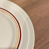 Set de 6 assiettes à dessert en faïence