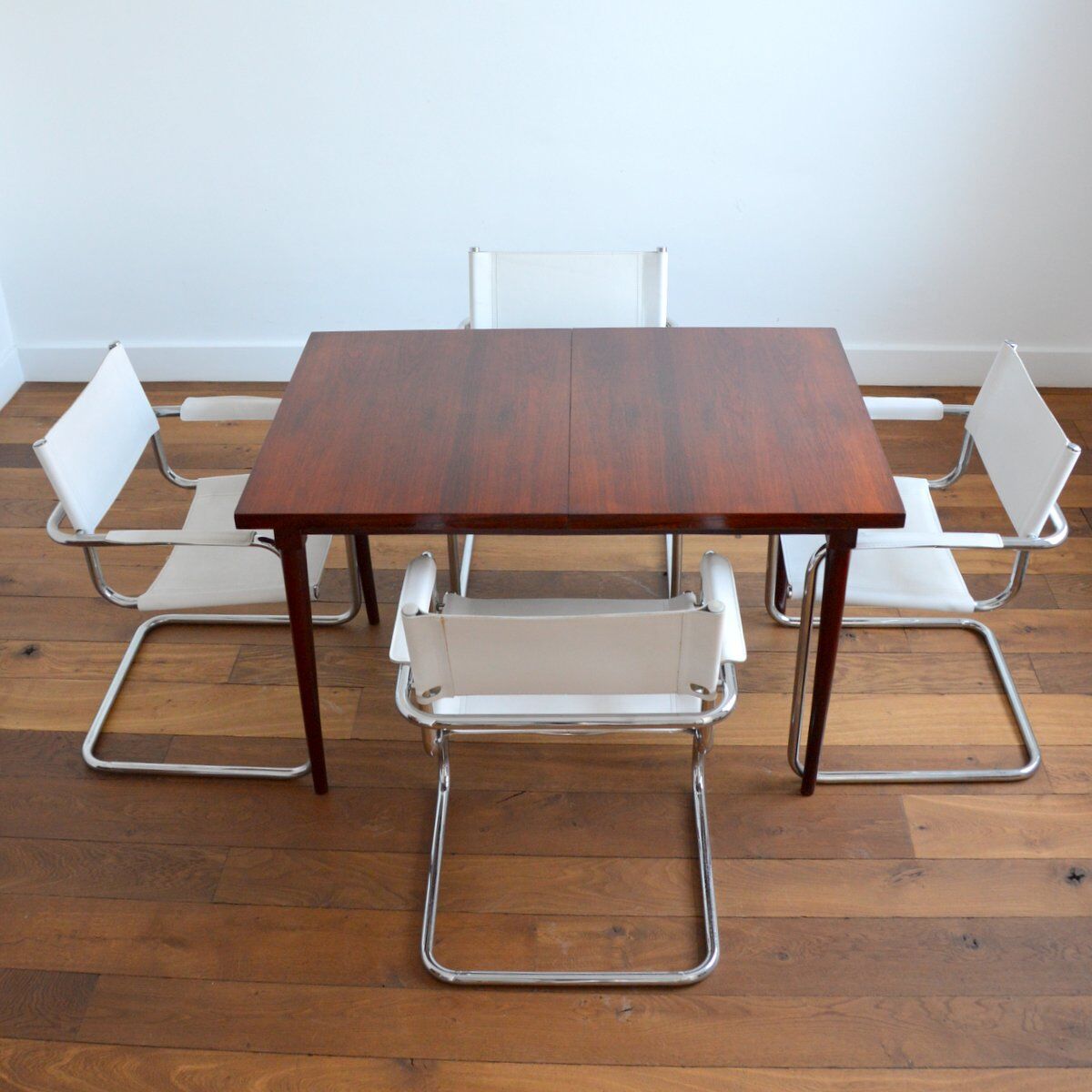 Dining table with rosewood extension 1960s