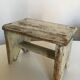 small bench old wood patina original