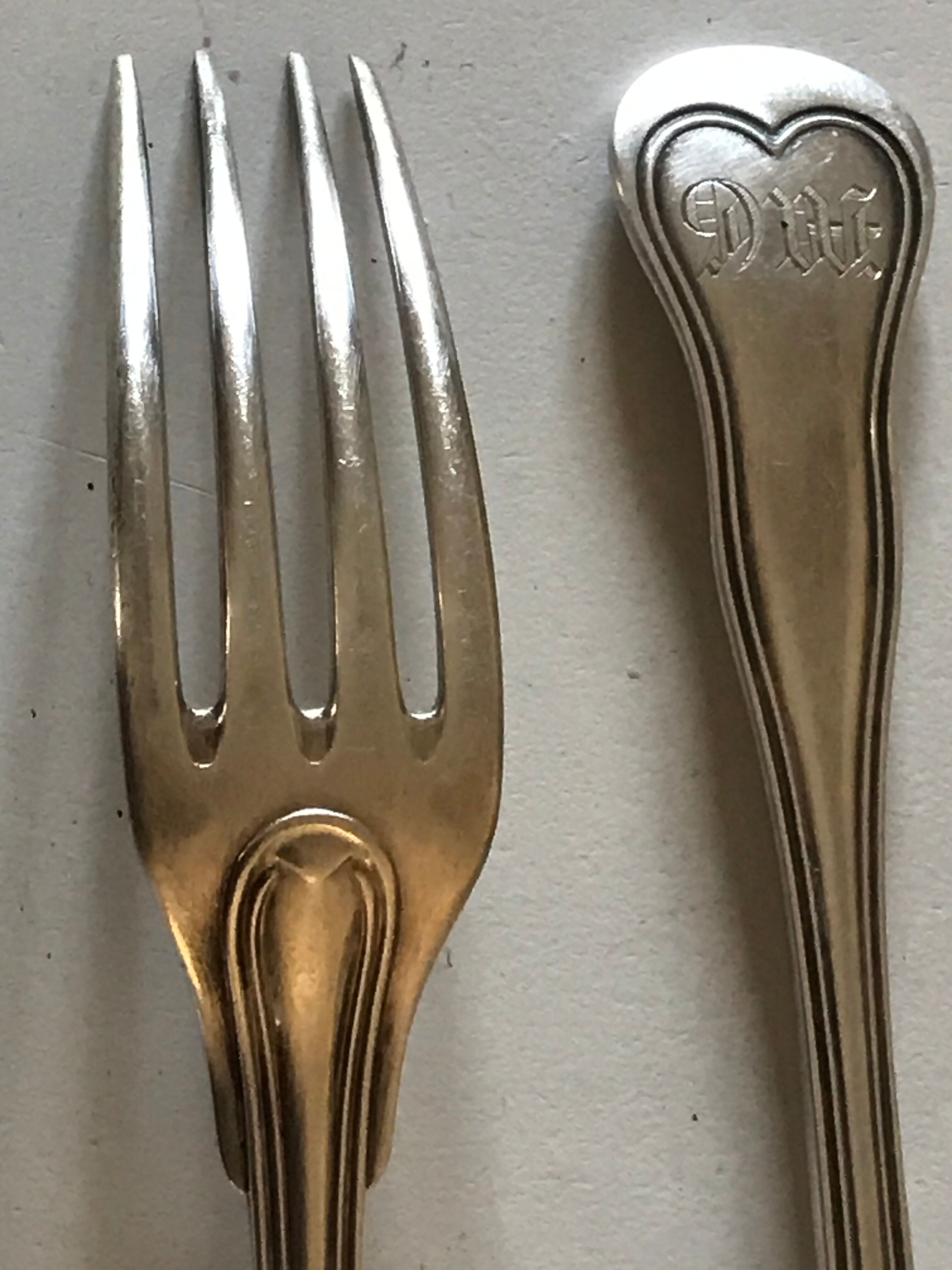 11 Lejeune silver metal covers