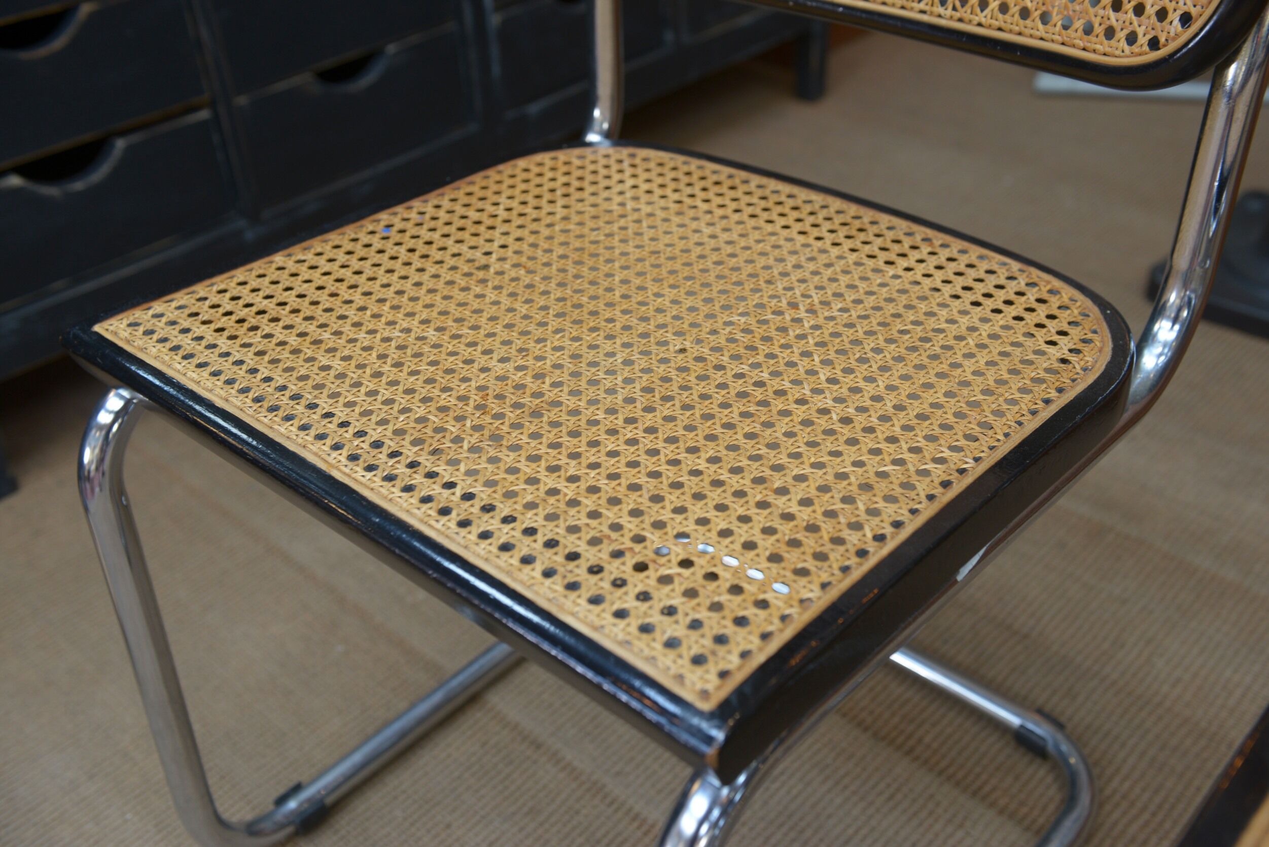 Lot de 4 Chaises Model B32 Cesca  Marcel Breuer 1970s