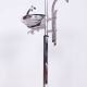 Restored Bauhaus Small Table, Unusual Design, Chrome, Bakelit, Germany, 1930s