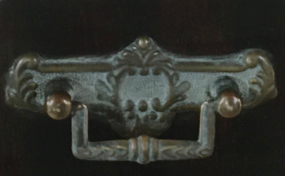 Neoclassical brass side table 1950/60