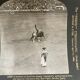 Old photography stereo, stereograph, luxury albumine 1903 Bull race, Seville, Spain