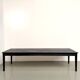 Large burnt wood table Shou Sugi Ban - 300 x 90 cm