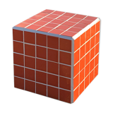 Cube side table - ceramic tiles