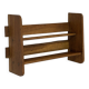 Vintage wooden standing bookcase from the 1950s
