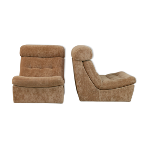 Paire de fauteuils Space