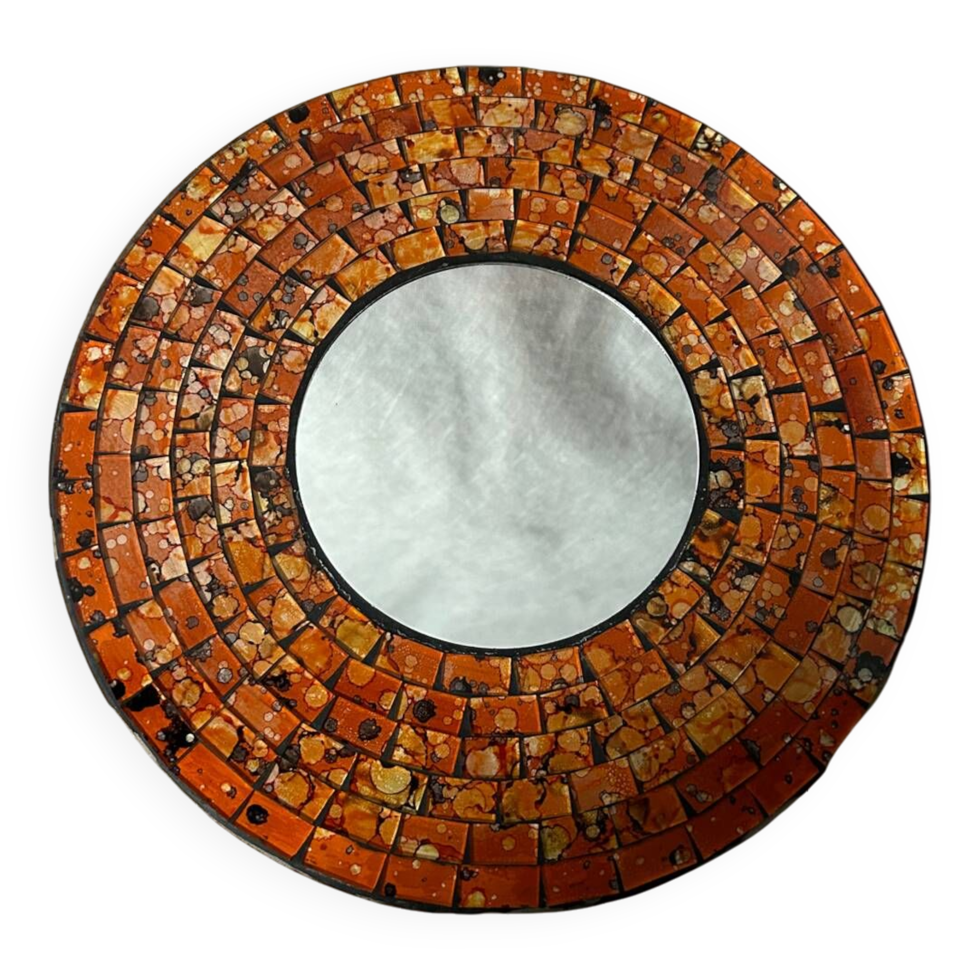 Vintage mosaic mirror