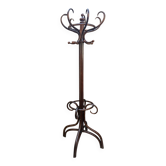 Porte-manteau perroquet fischel n°107h ancien – bois courbé – art nouv