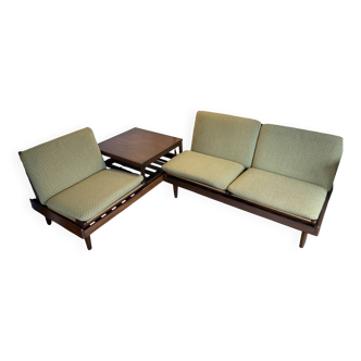 Modular TV Canapé 161 Hans Holsen Teck, 1960s