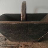 Wooden basket with old harvest from Bordeaux