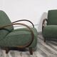 Fauteuils de Jindrich Halabala, années 1940, ensemble de 2