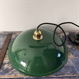 Green opaline pendant light
