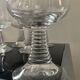 Set of 6 vintage stemmed glasses