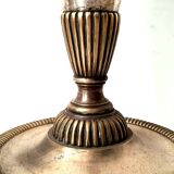 Table lamp in silvered bronze - French work from the Art Deco period attributed to Maurice Dufrène
