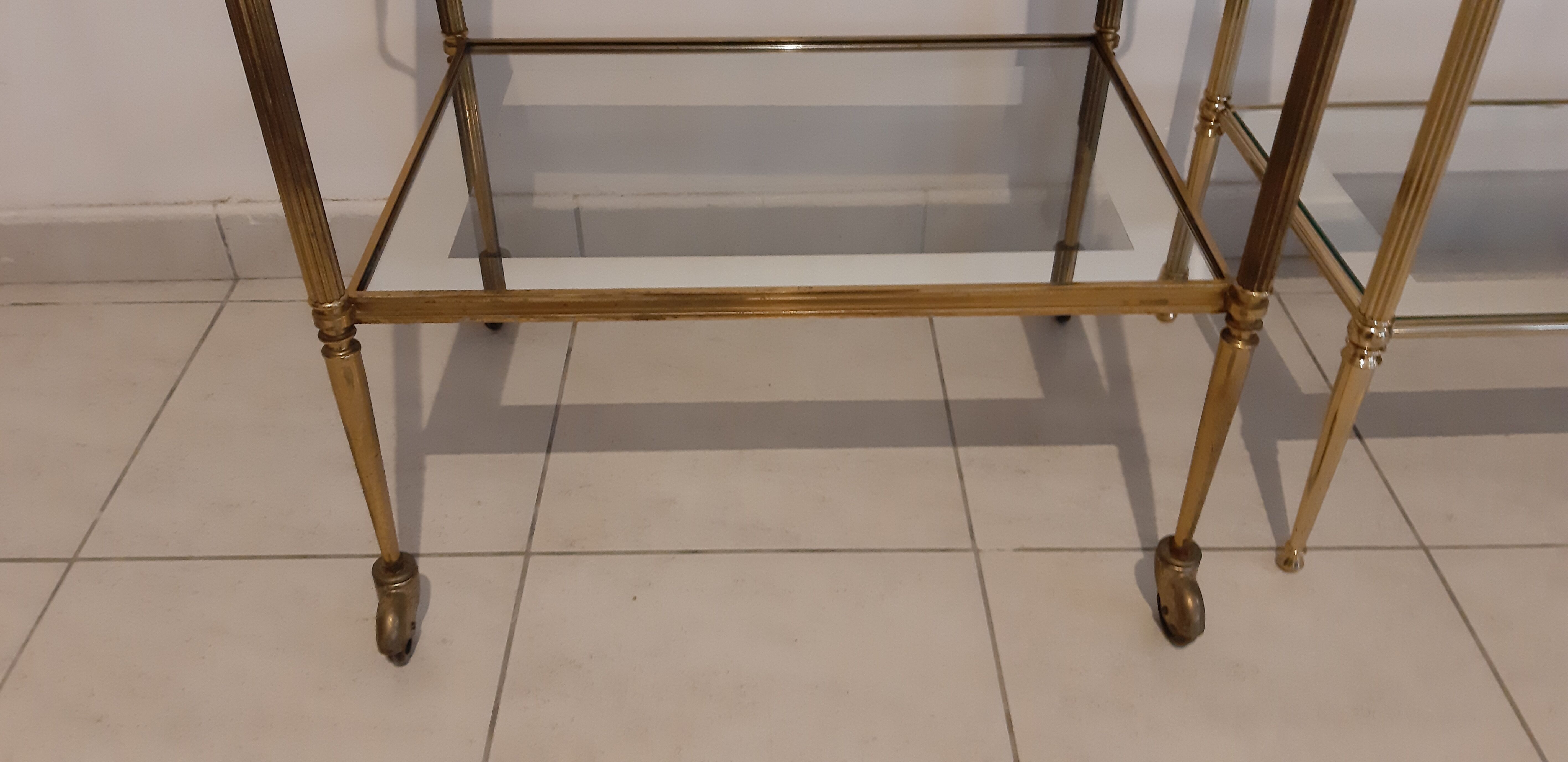 2 dessertes Maison Lancel