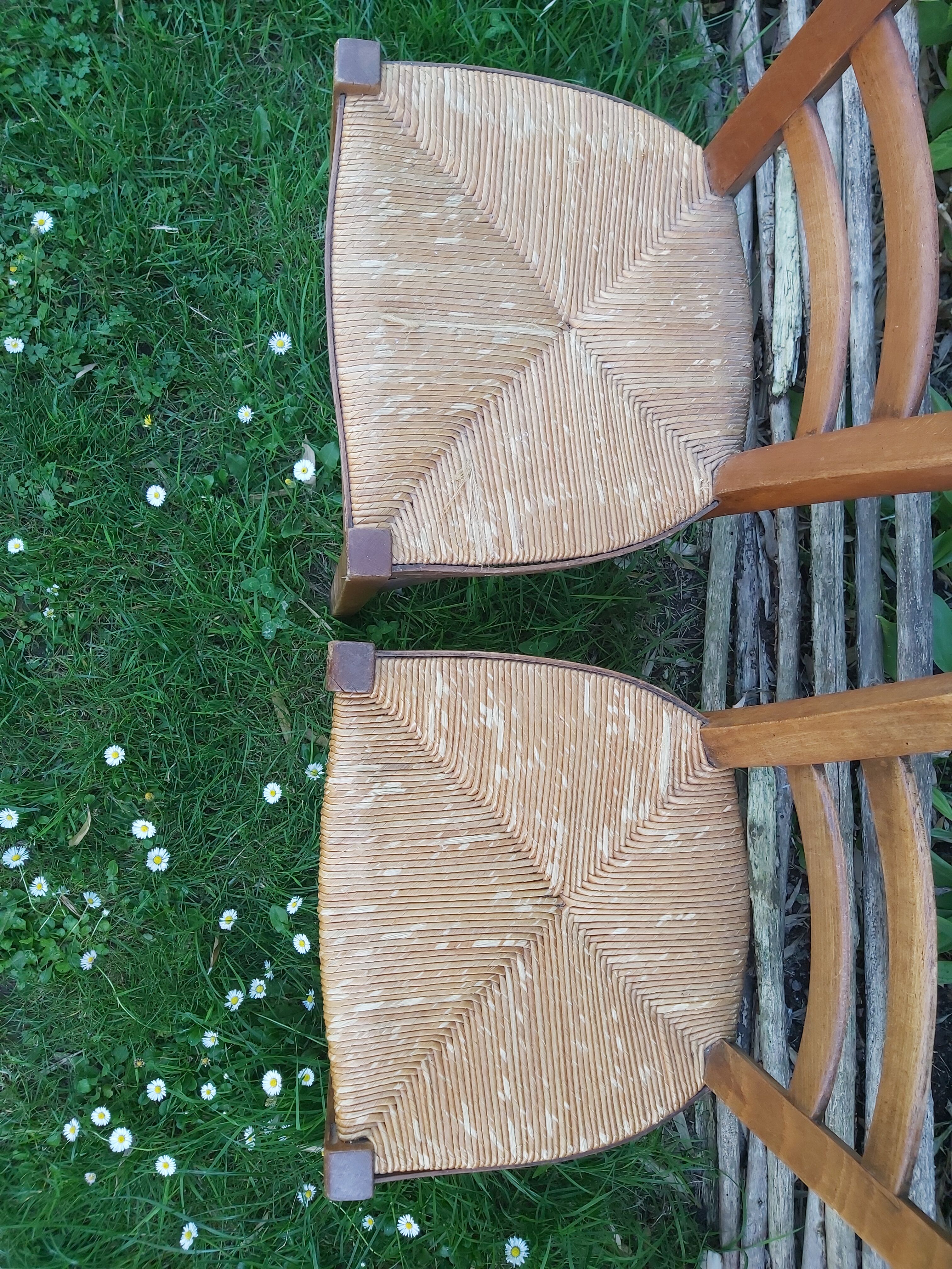 Rush chairs