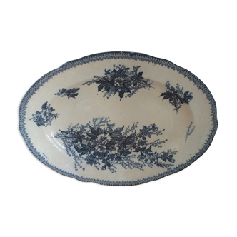 Oval serving dish