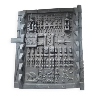 Dogon granary door