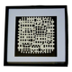 Tableau Vintage Art Optique - Victor Vasarely - Frame 40x40cm